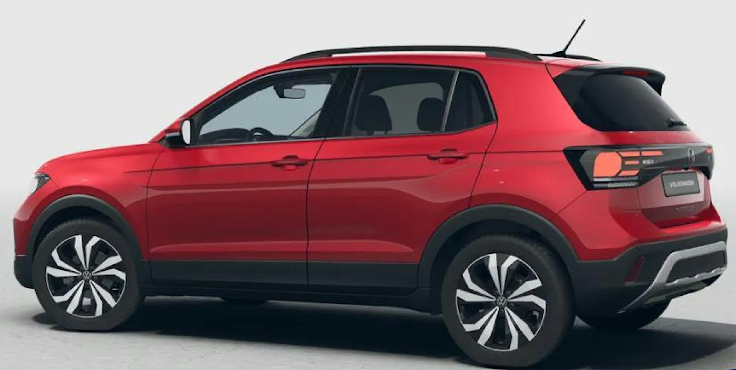 punainen Volkswagen T-Cross 2025 kuva 2.