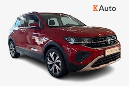punainen Volkswagen T-Cross 2025 kuva 1.