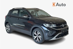 musta Volkswagen T-Cross 2025 kuva 1.