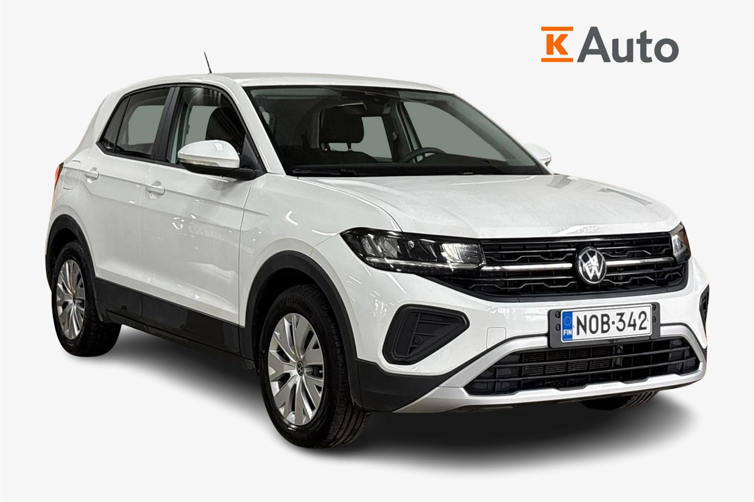 valkoinen Volkswagen T-Cross 2025 kuva 1.