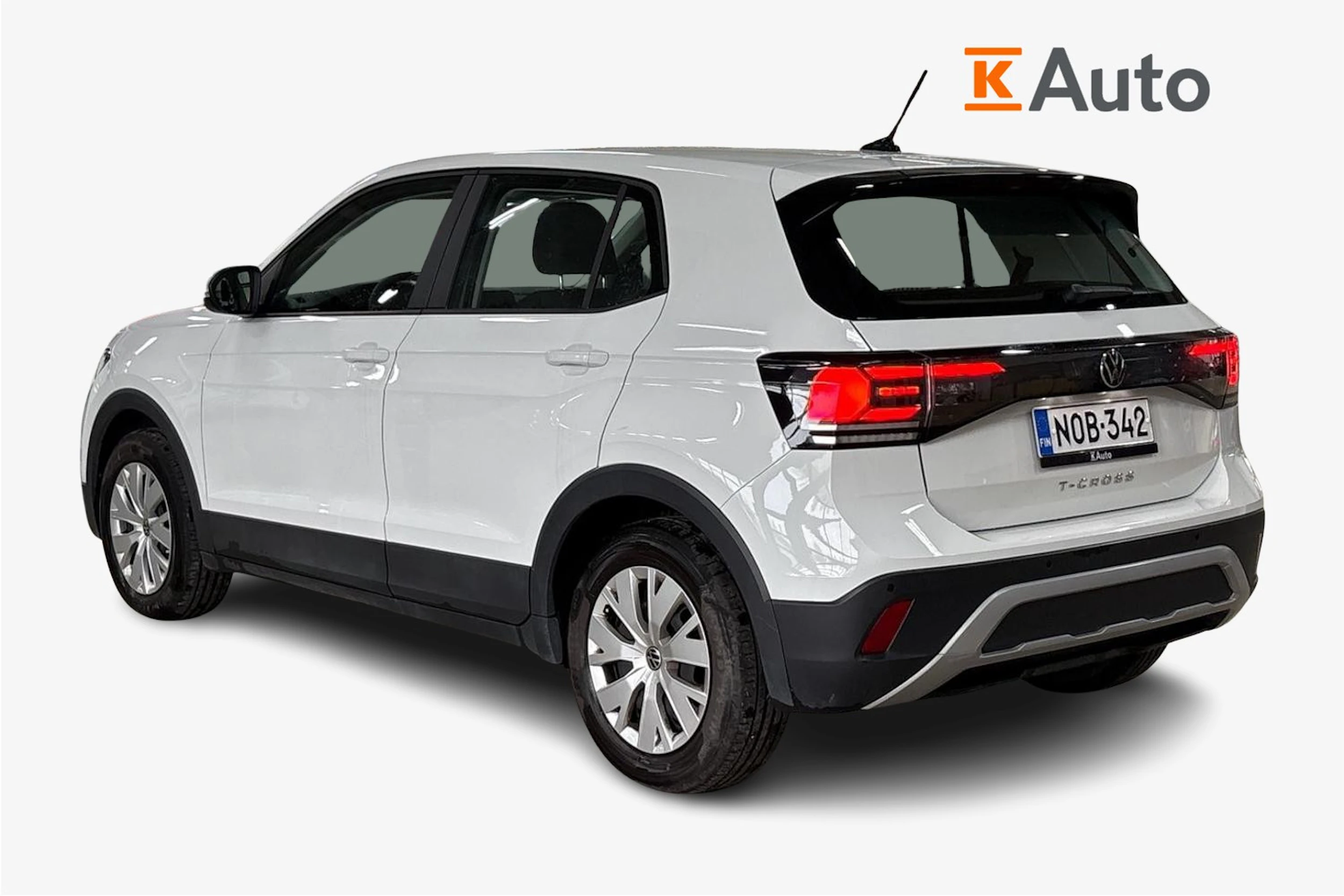 valkoinen Volkswagen T-Cross 2025 kuva 2.