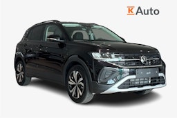 musta Volkswagen T-Cross 2025 kuva 1.