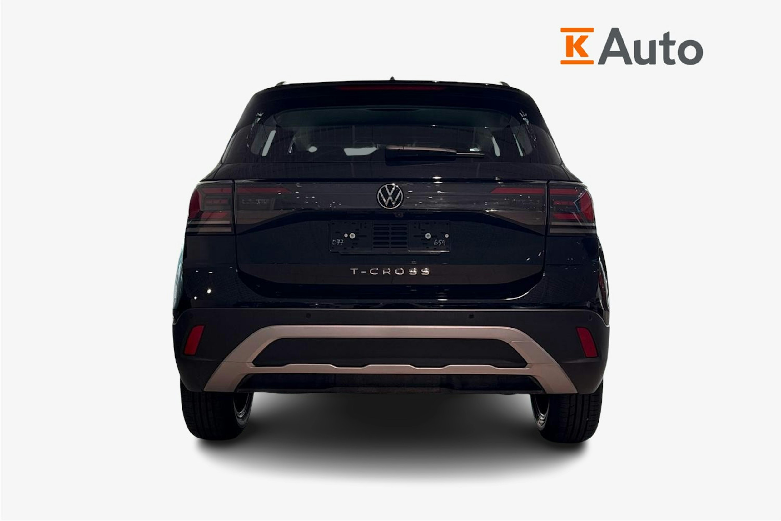 musta Volkswagen T-Cross 2025 kuva 3.