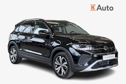 musta Volkswagen T-Cross 2025 kuva 1.