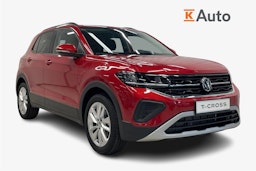 punainen Volkswagen T-Cross 2025 kuva 1.