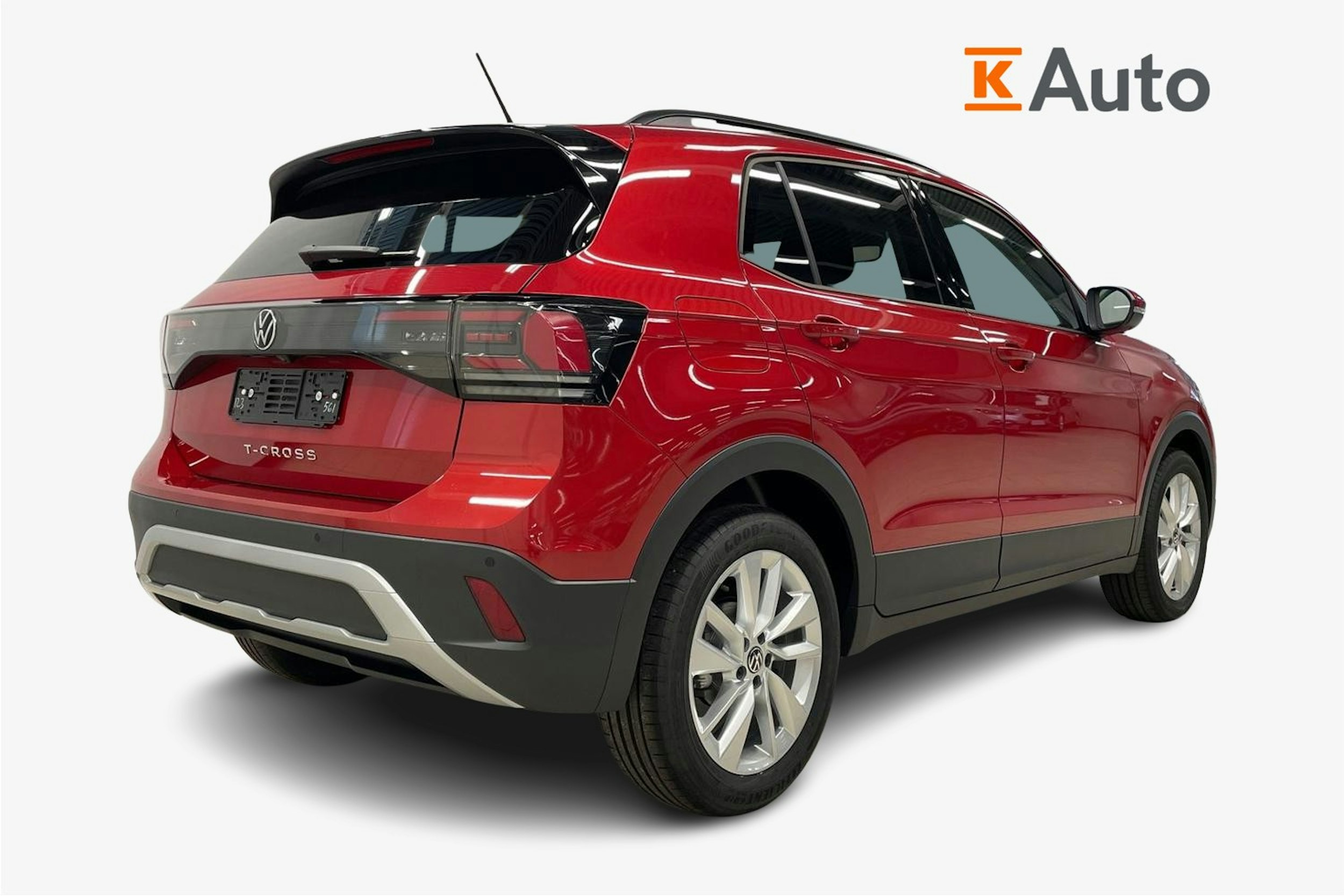 punainen Volkswagen T-Cross 2025 kuva 2.