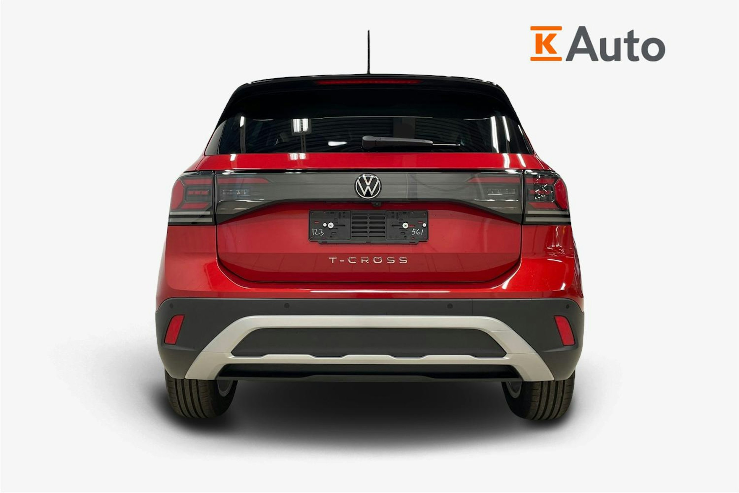 punainen Volkswagen T-Cross 2025 kuva 3.