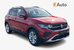 punainen Volkswagen T-Cross 2025 kuva 1.