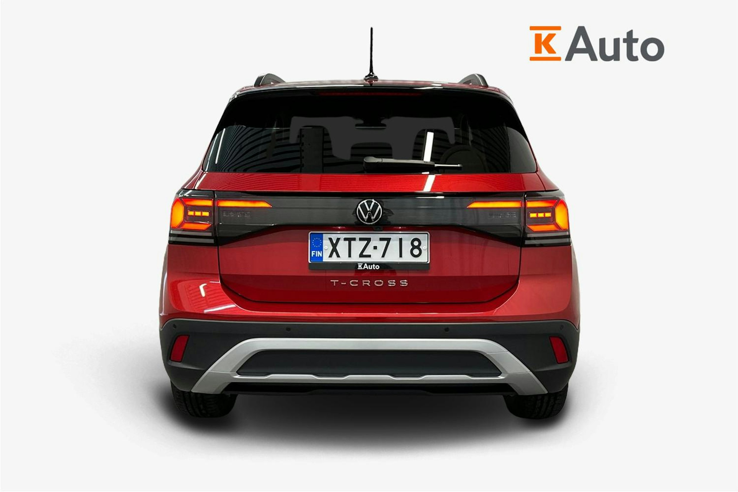 punainen Volkswagen T-Cross 2025 kuva 3.