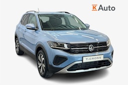 sininen Volkswagen T-Cross 2025 kuva 1.