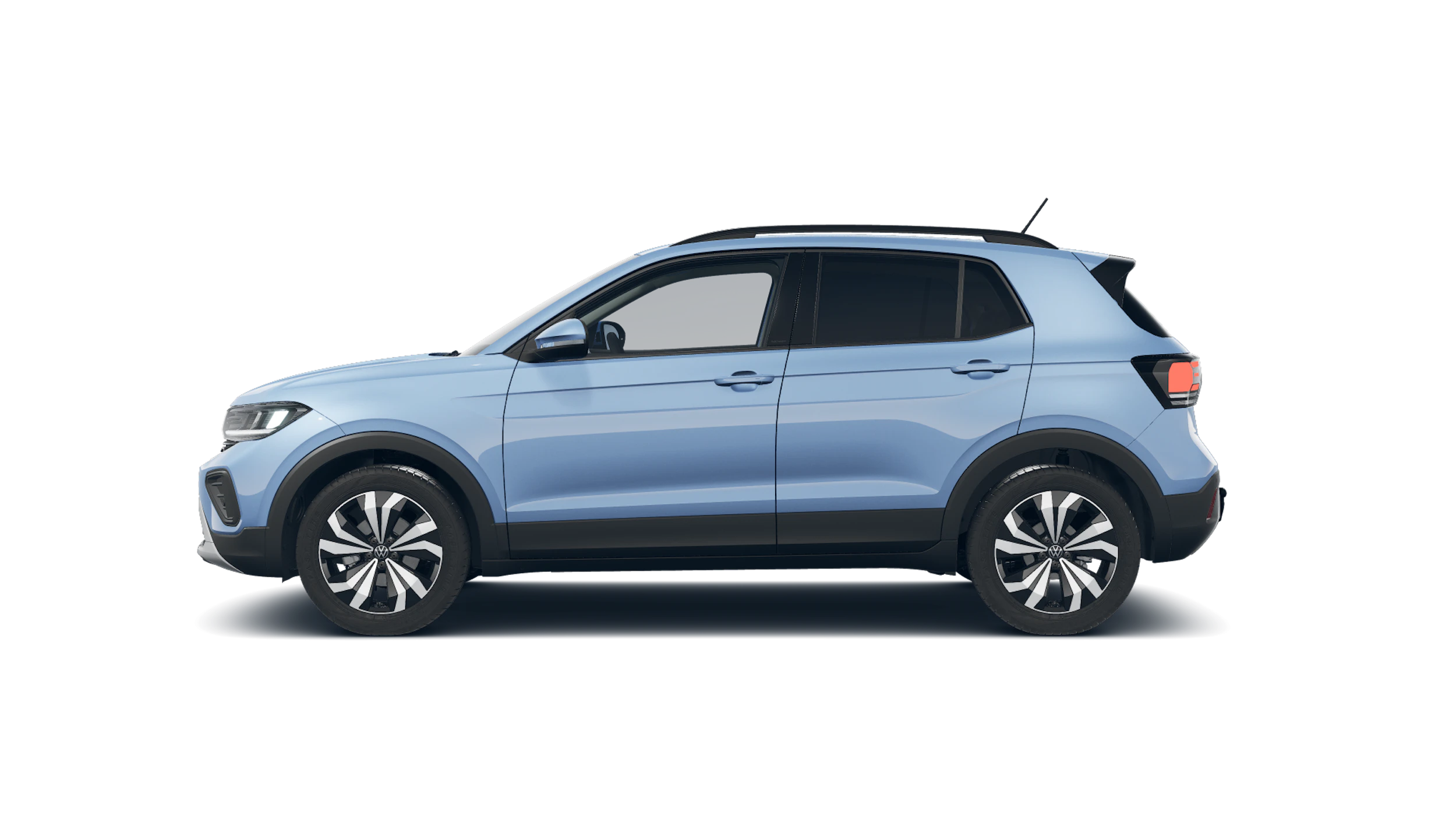 Clear Blue -metalliväri Volkswagen T-Cross 2026 kuva 4.