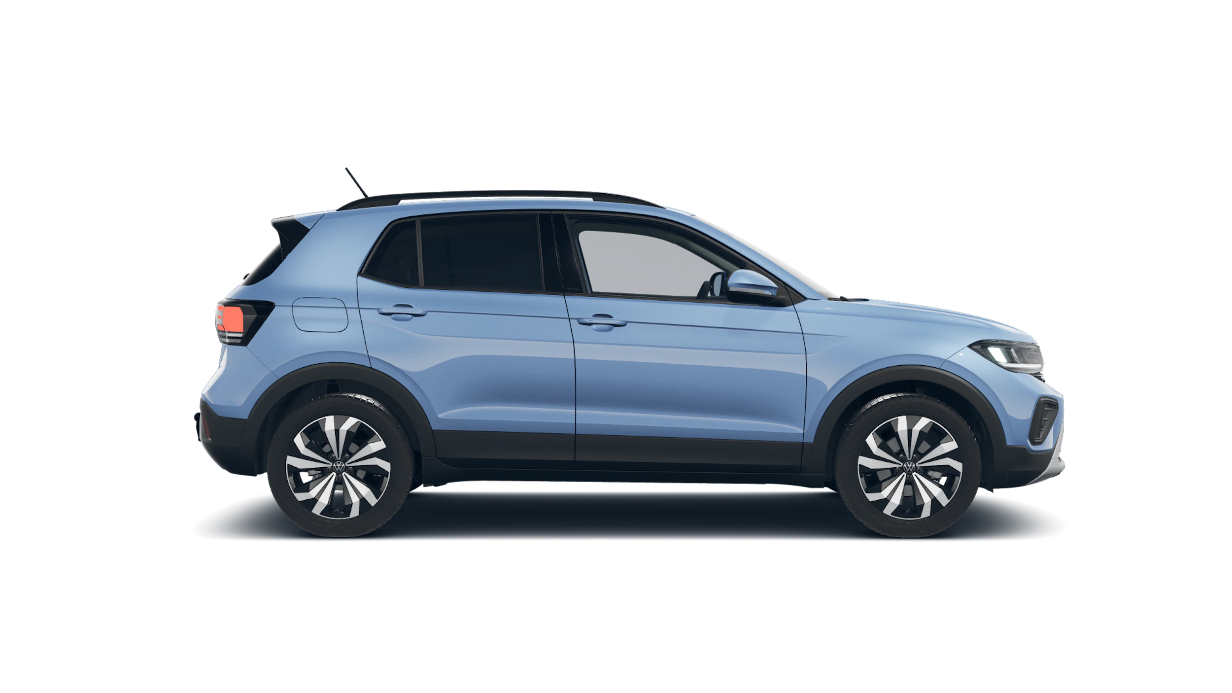 Clear Blue -metalliväri Volkswagen T-Cross 2026 kuva 8.