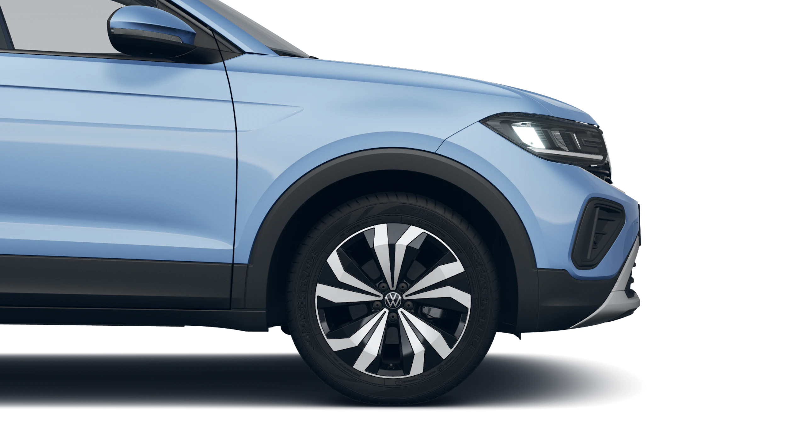 Clear Blue -metalliväri Volkswagen T-Cross 2026 kuva 9.