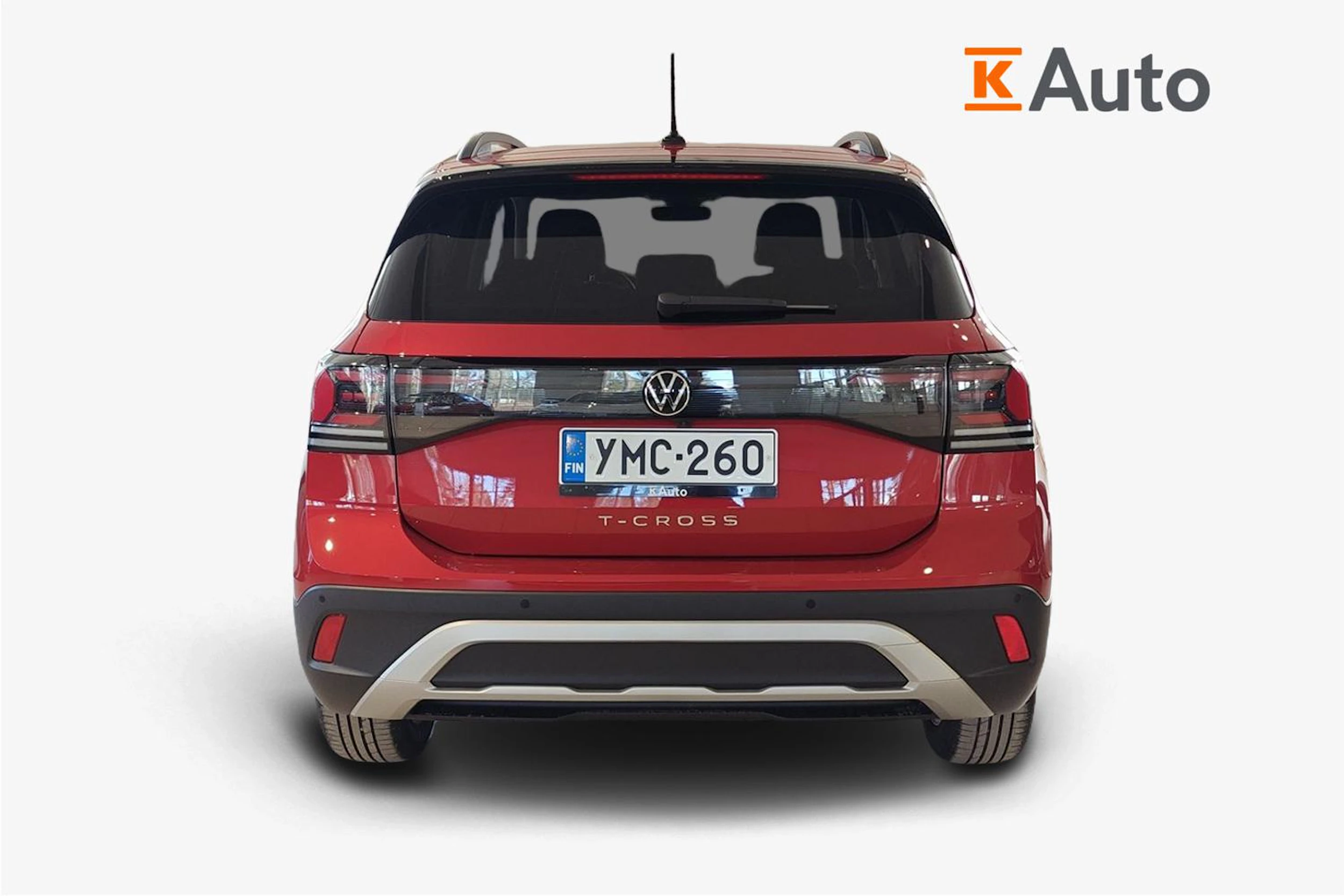 met. punainen Volkswagen T-Cross 2026 kuva 3.