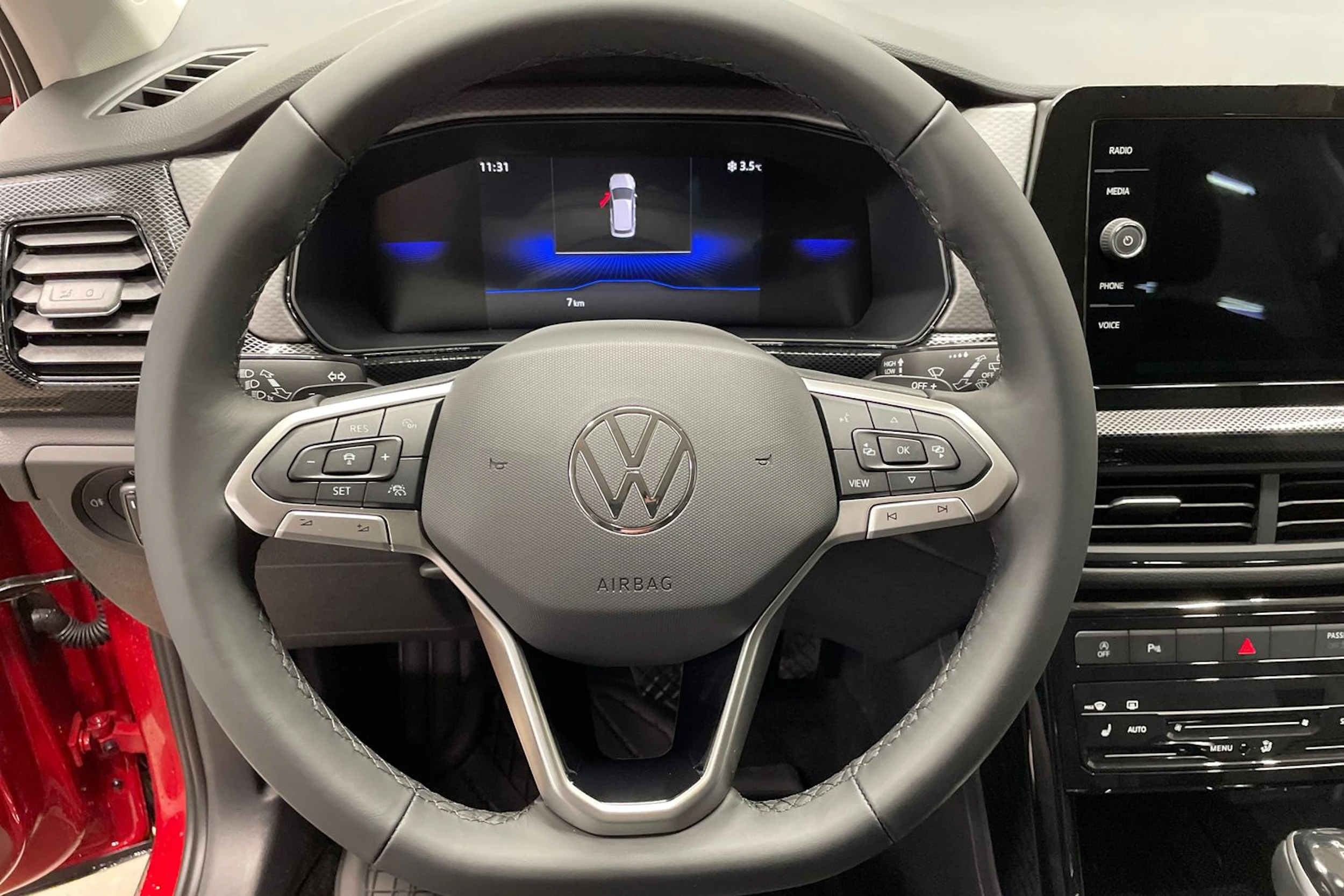 punainen Volkswagen T-Cross 2026 kuva 11.