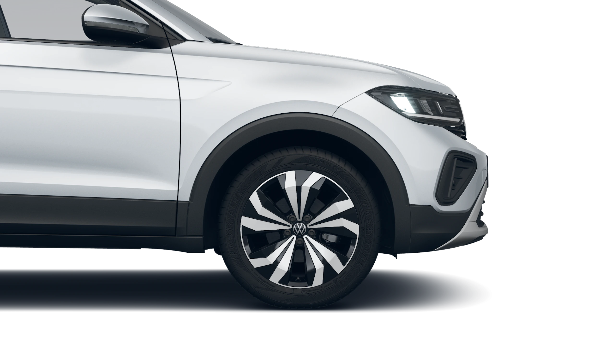 Reflex Silver -metalliväri Volkswagen T-Cross 2027 kuva 9.