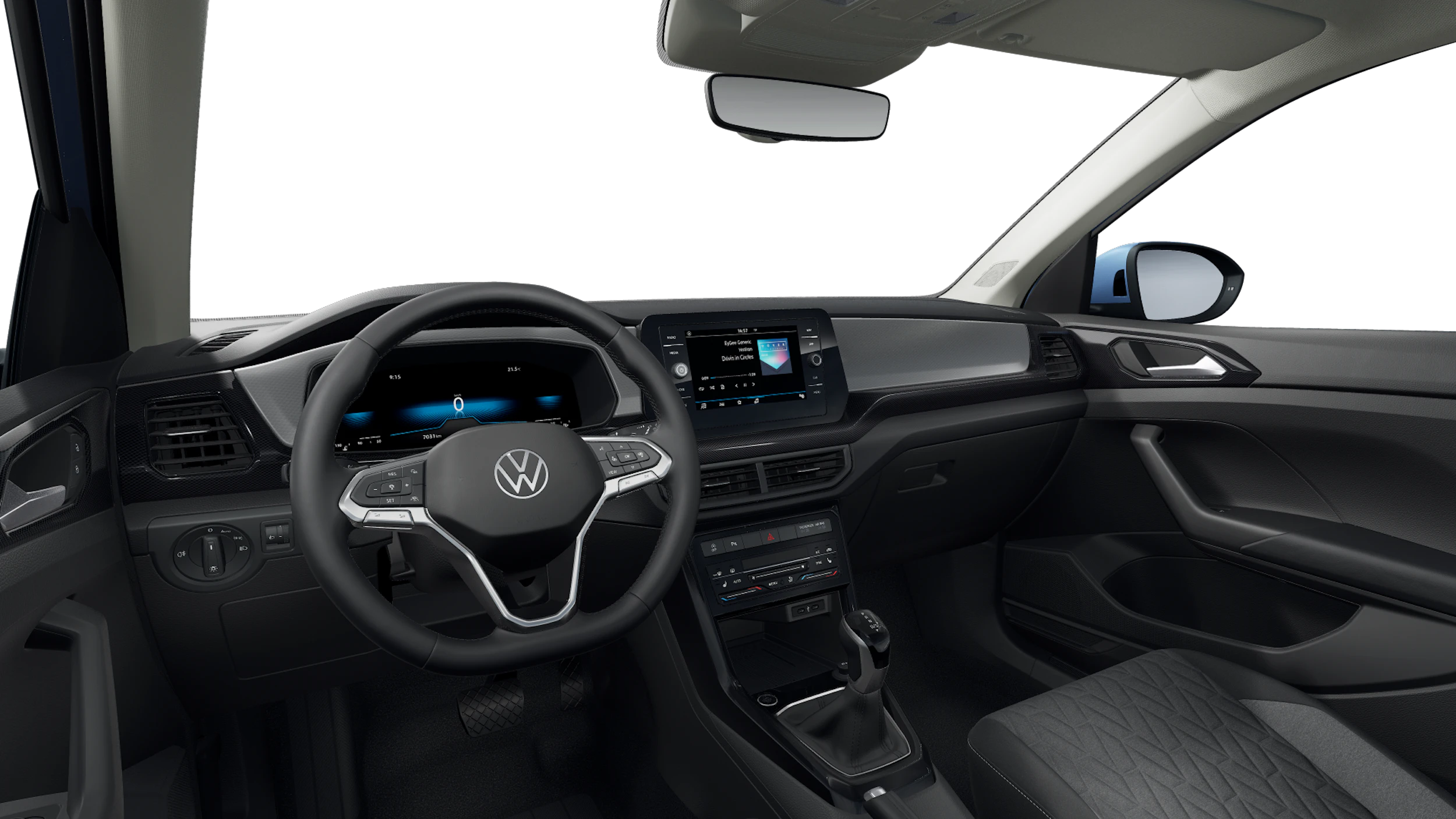 Clear Blue -metalliväri Volkswagen T-Cross 2027 kuva 10.