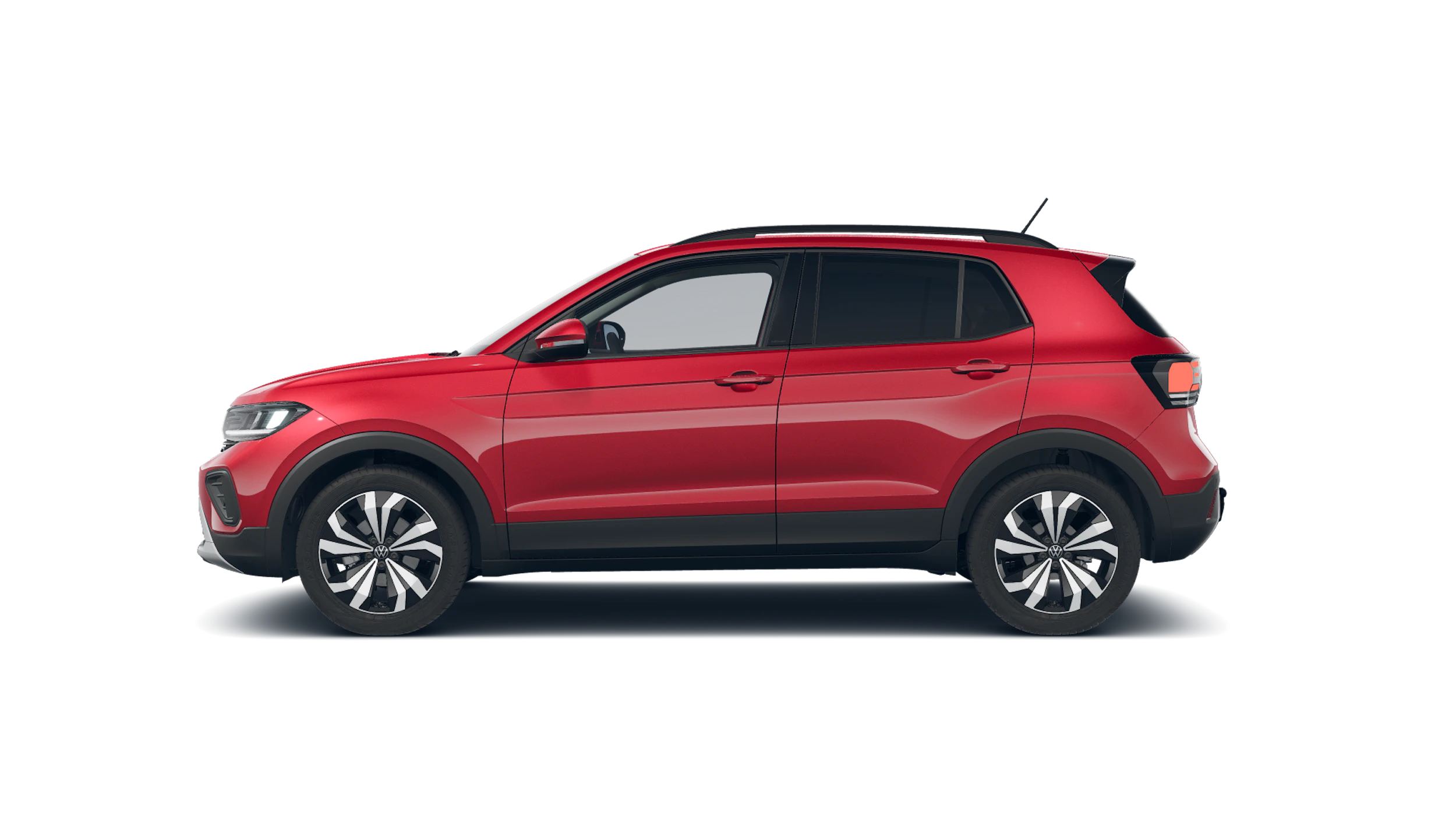 Kings Red -metalliväri Volkswagen T-Cross 2027 kuva 4.