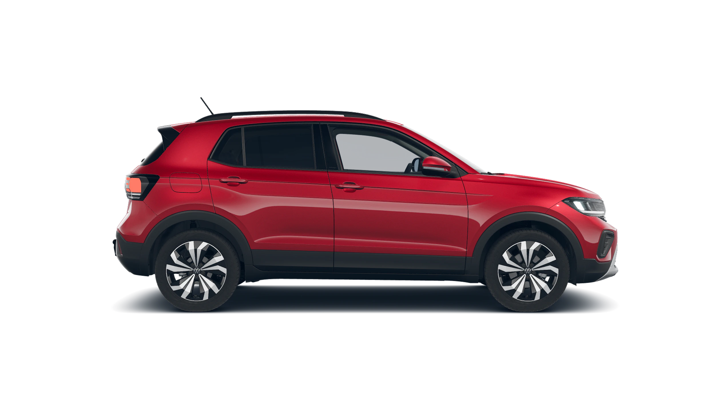 Kings Red -metalliväri Volkswagen T-Cross 2027 kuva 8.