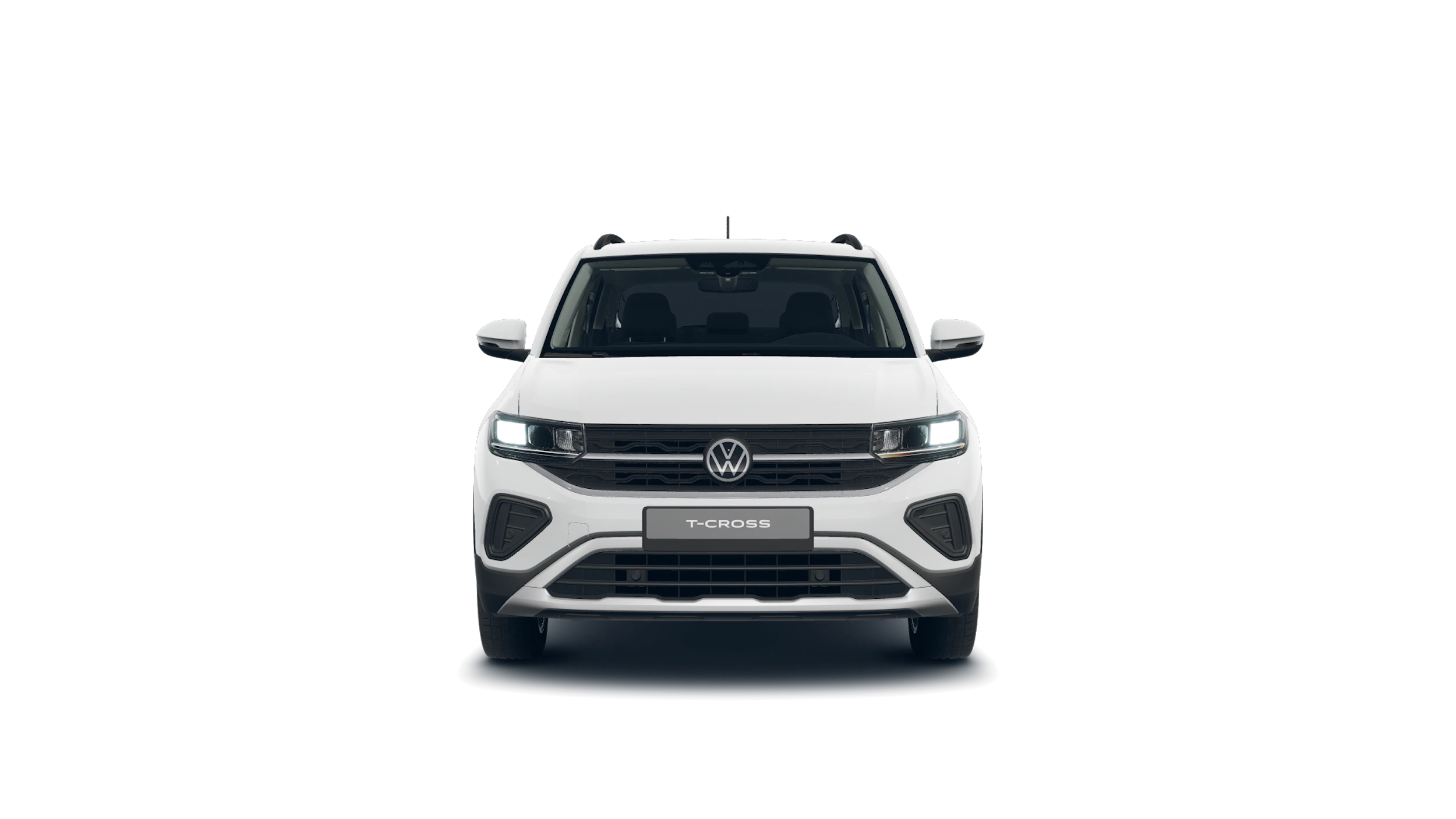 Pure White -normaaliväri Volkswagen T-Cross 2027 kuva 2.