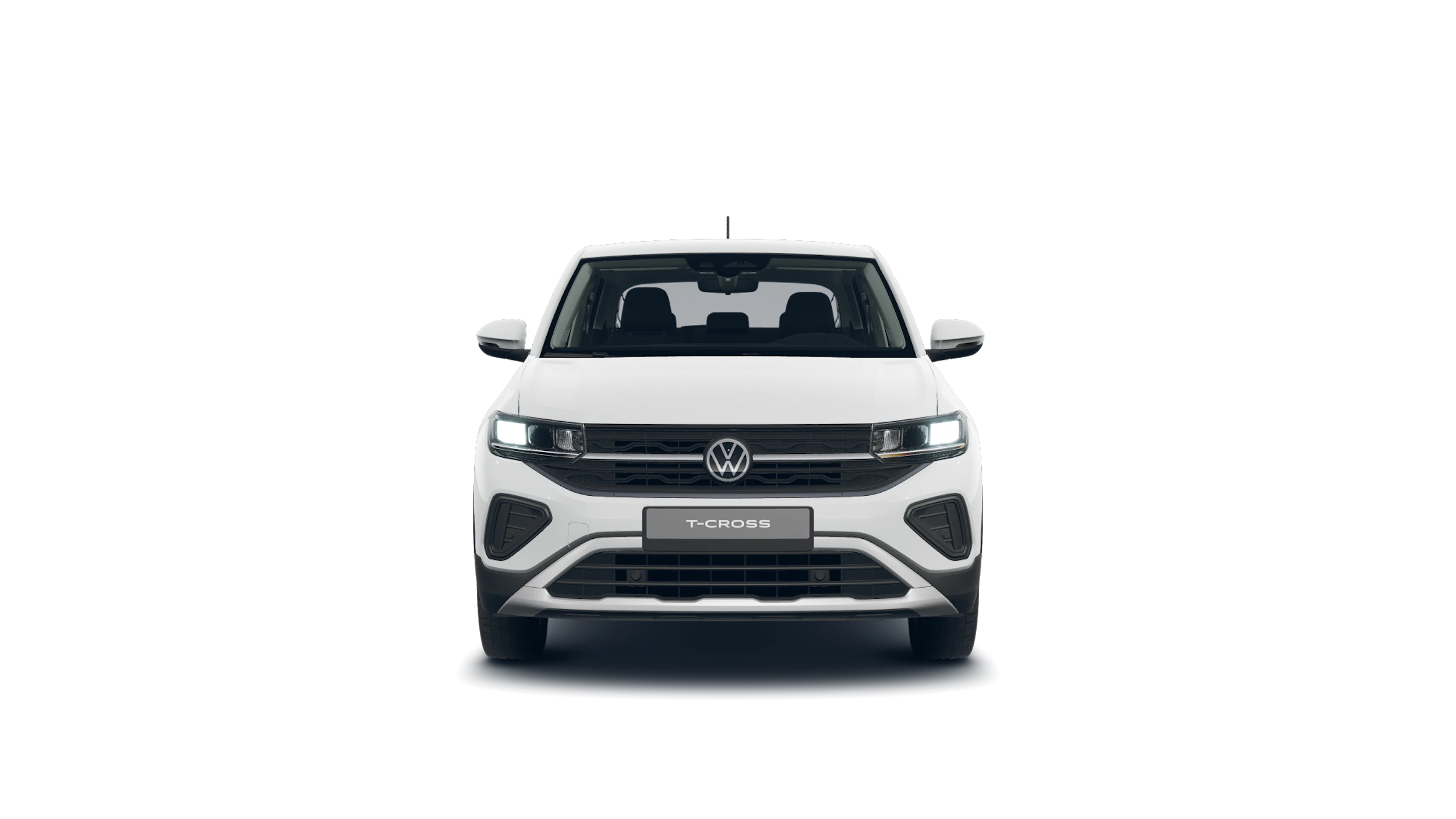 Pure White -normaaliväri Volkswagen T-Cross 2027 kuva 2.