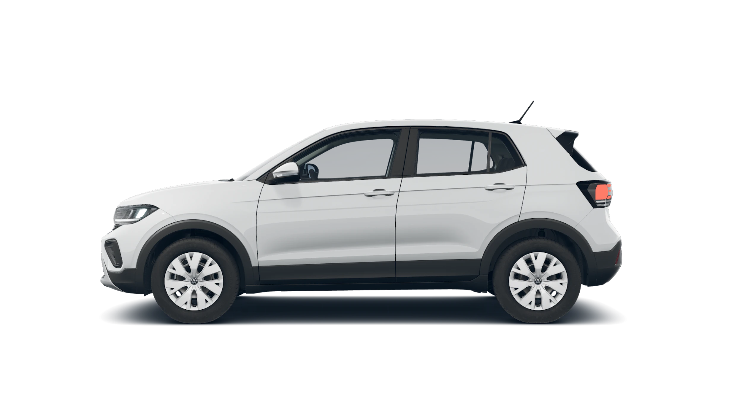 Pure White -normaaliväri Volkswagen T-Cross 2027 kuva 4.
