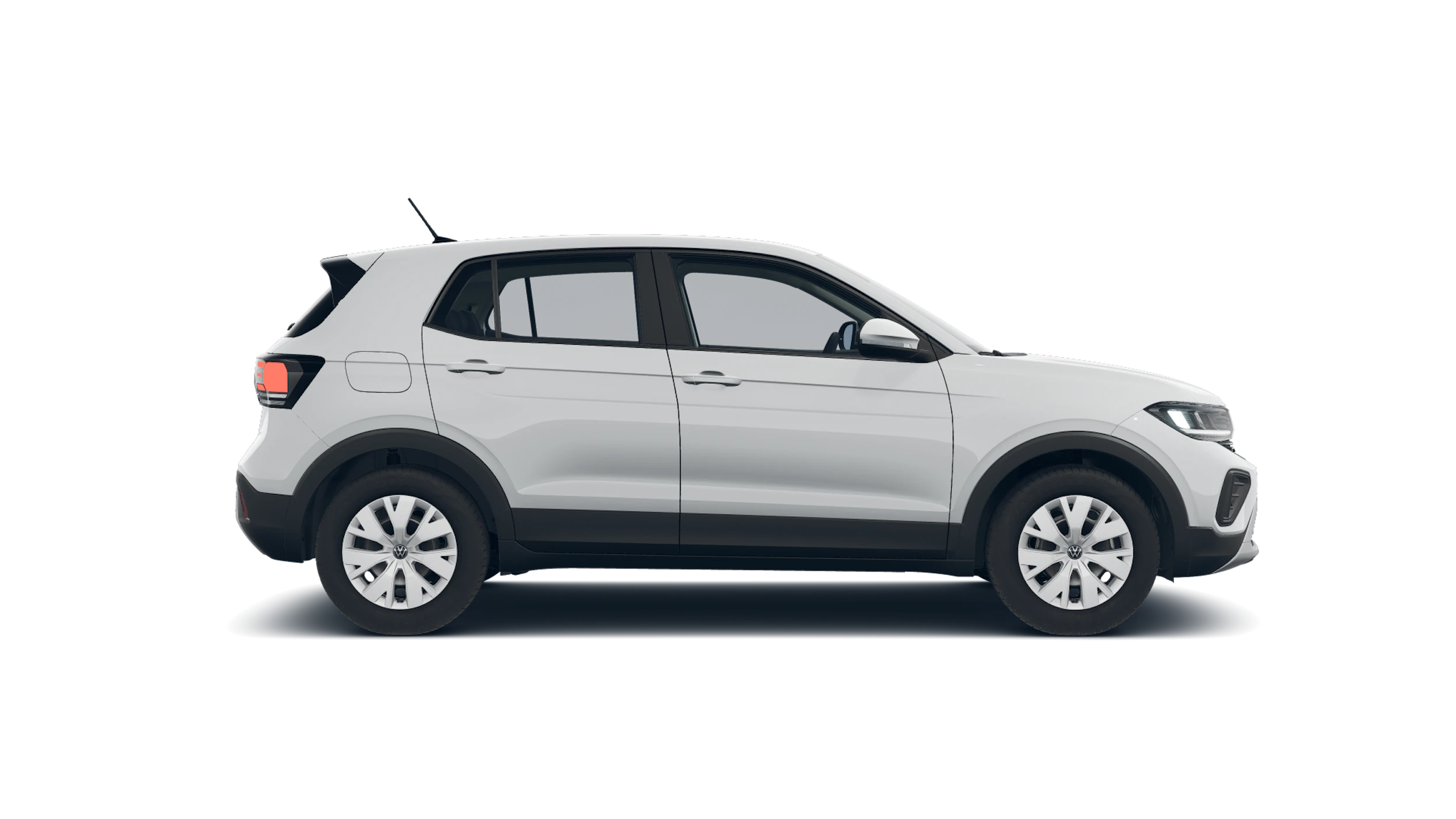 Pure White -normaaliväri Volkswagen T-Cross 2027 kuva 8.