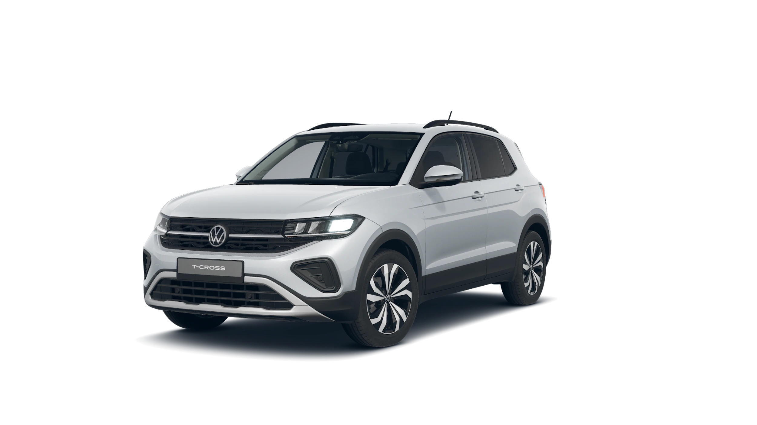 Reflex Silver -metalliväri Volkswagen T-Cross 2027 kuva 3.