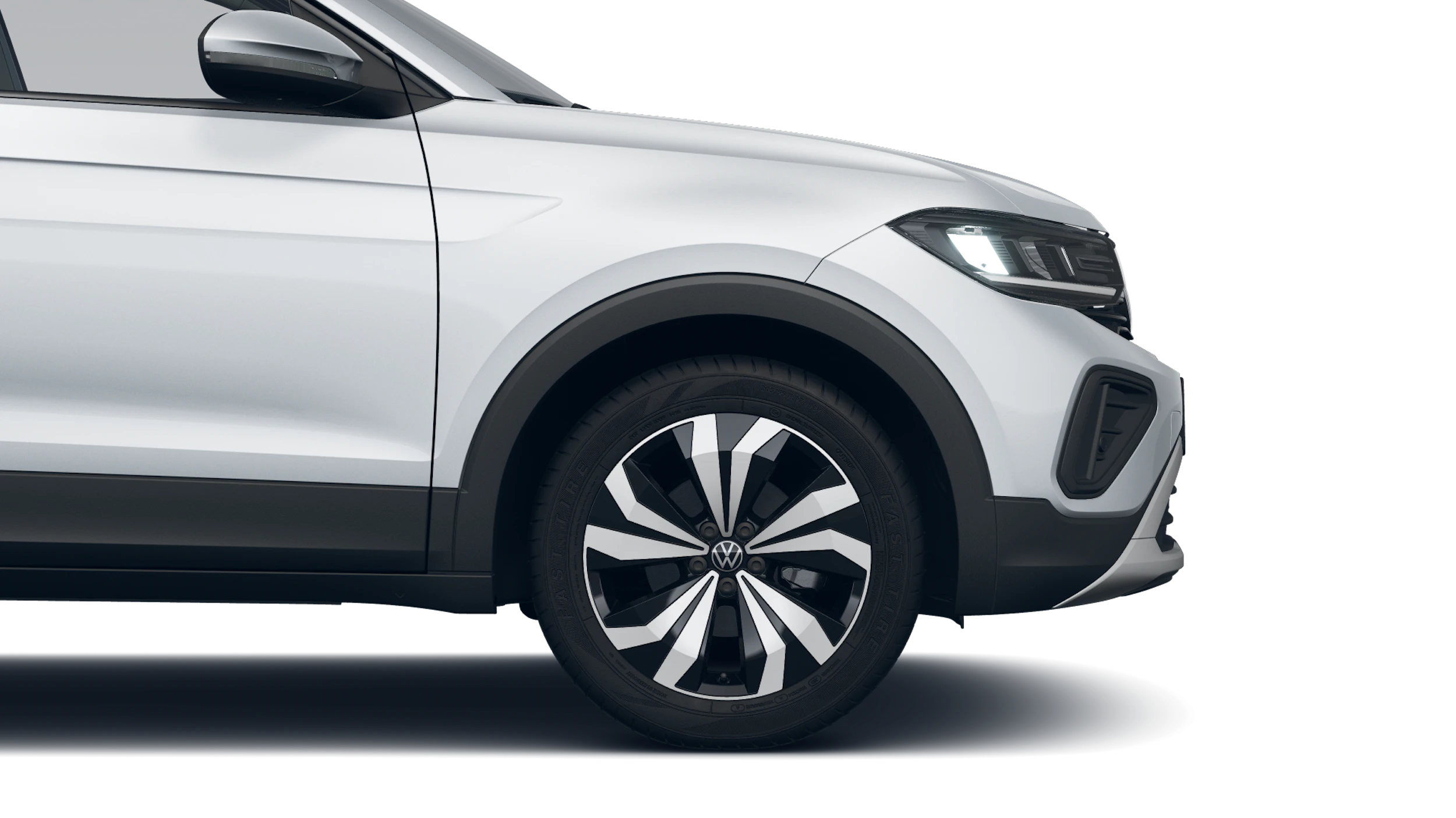 Reflex Silver -metalliväri Volkswagen T-Cross 2027 kuva 9.
