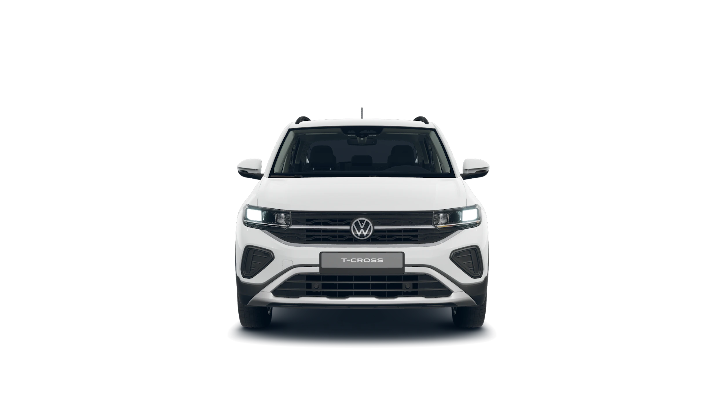 Pure White -normaaliväri Volkswagen T-Cross 2027 kuva 2.