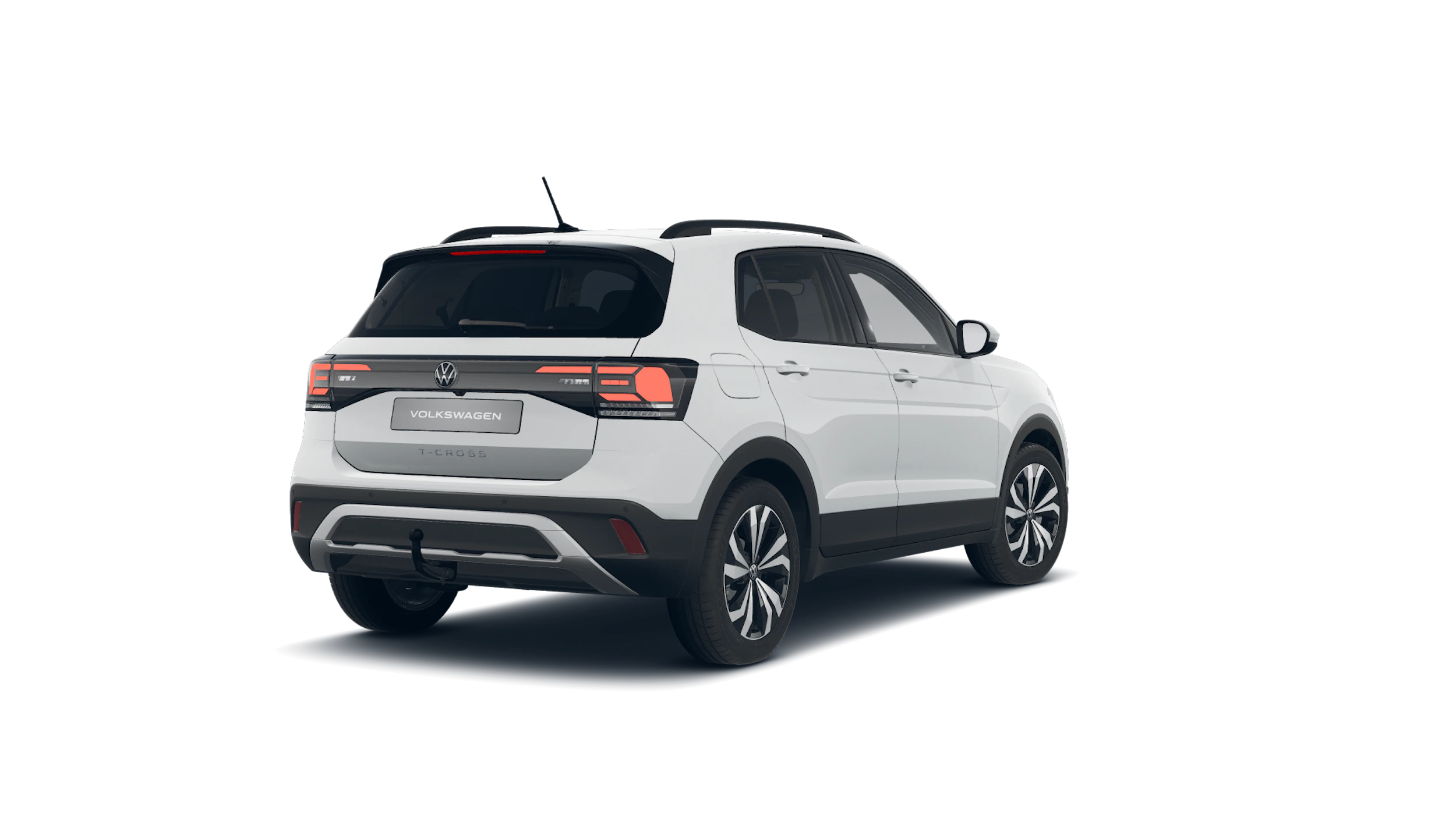 Pure White -normaaliväri Volkswagen T-Cross 2027 kuva 7.