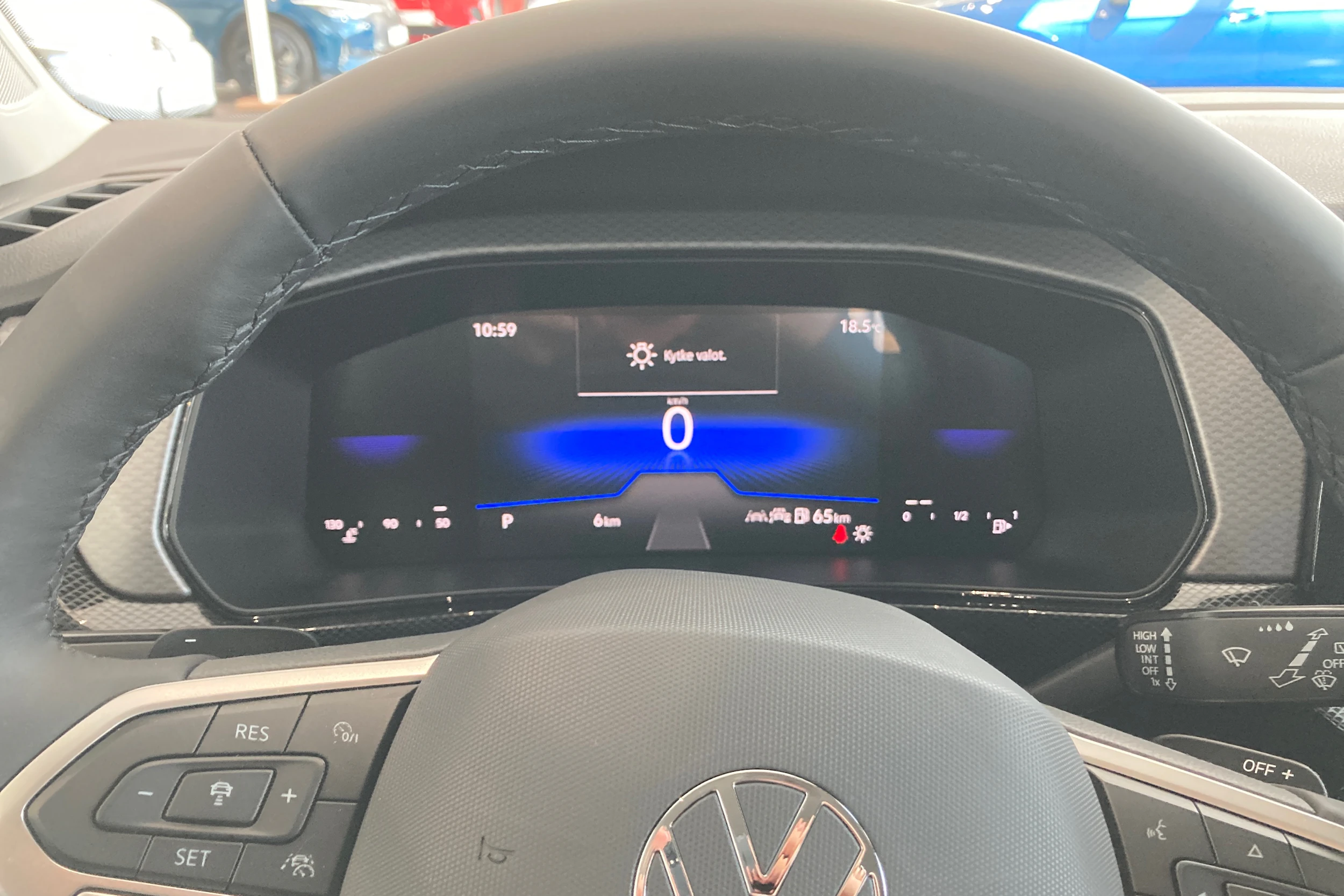 sininen Volkswagen T-Cross 2027 kuva 15.