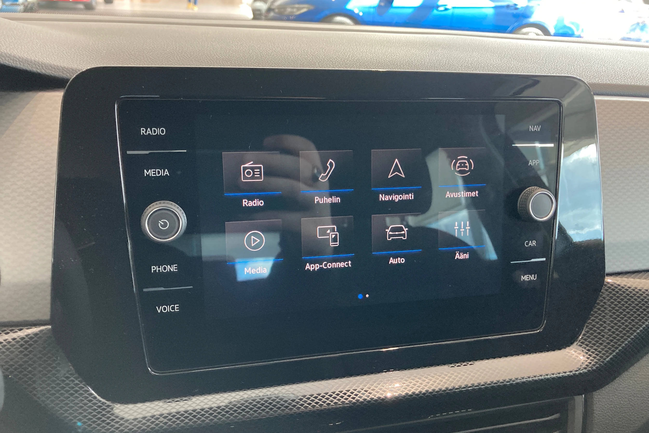 sininen Volkswagen T-Cross 2027 kuva 17.
