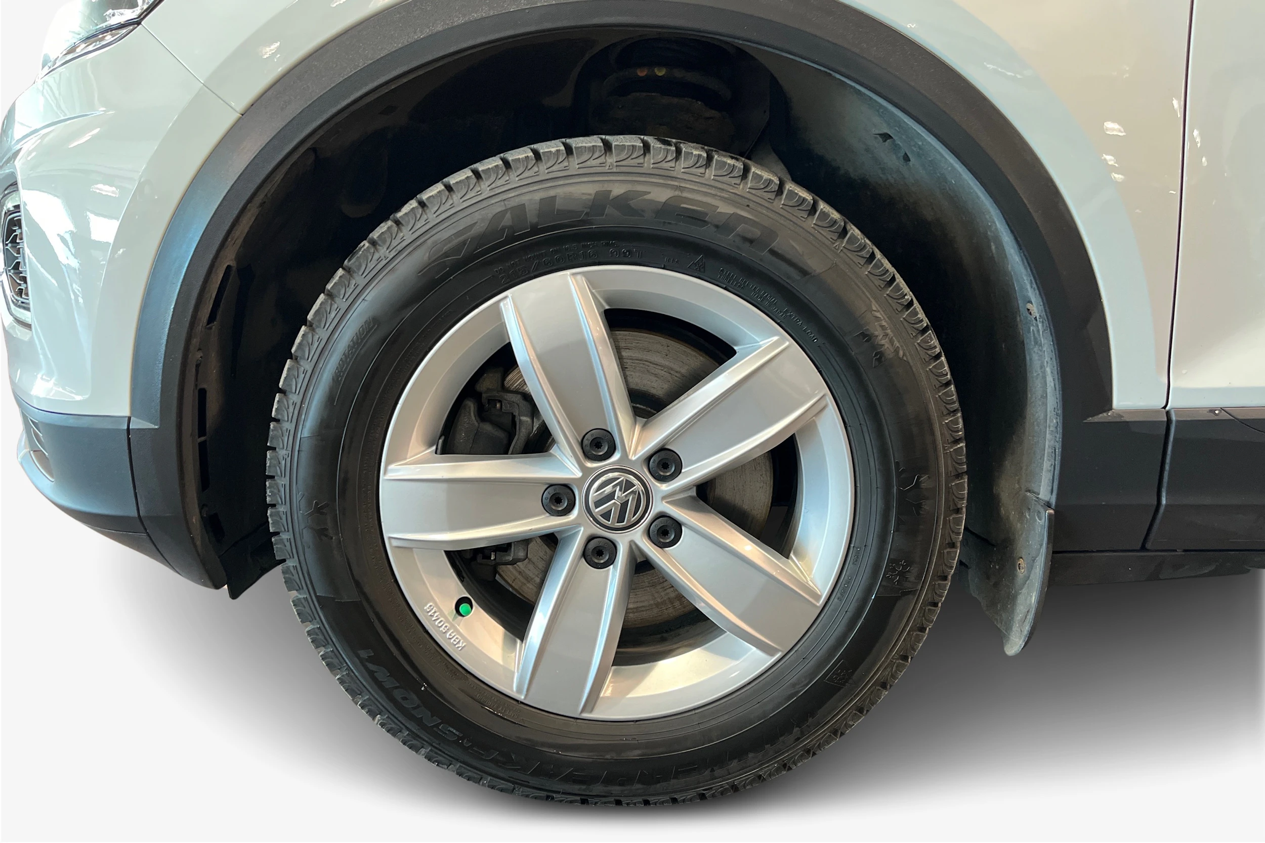 valkoinen Volkswagen T-Roc 2018 kuva 9.