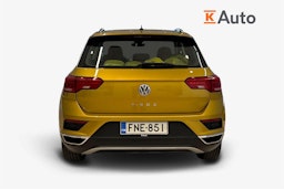 Keltainen Volkswagen T-Roc 2018 kuva 3.