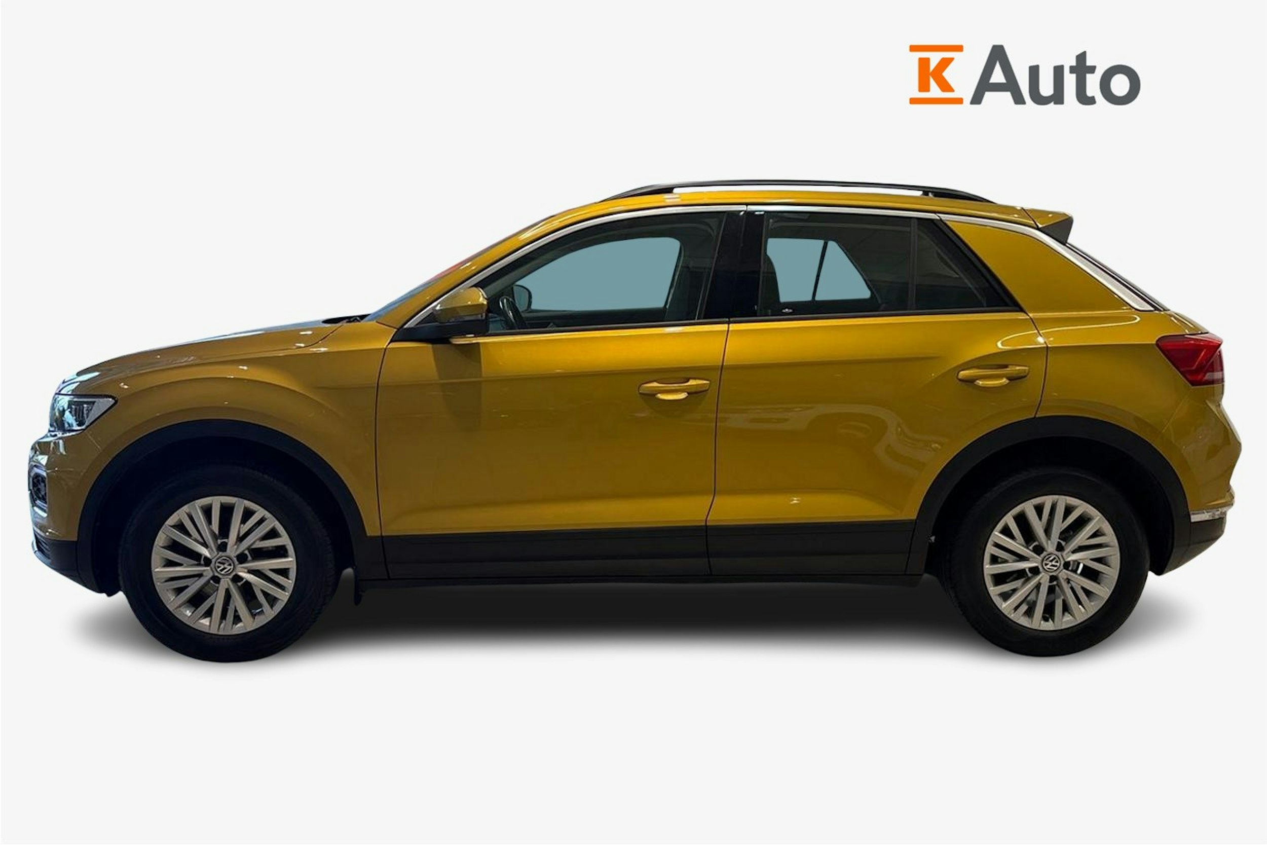 Keltainen Volkswagen T-Roc 2018 kuva 6.