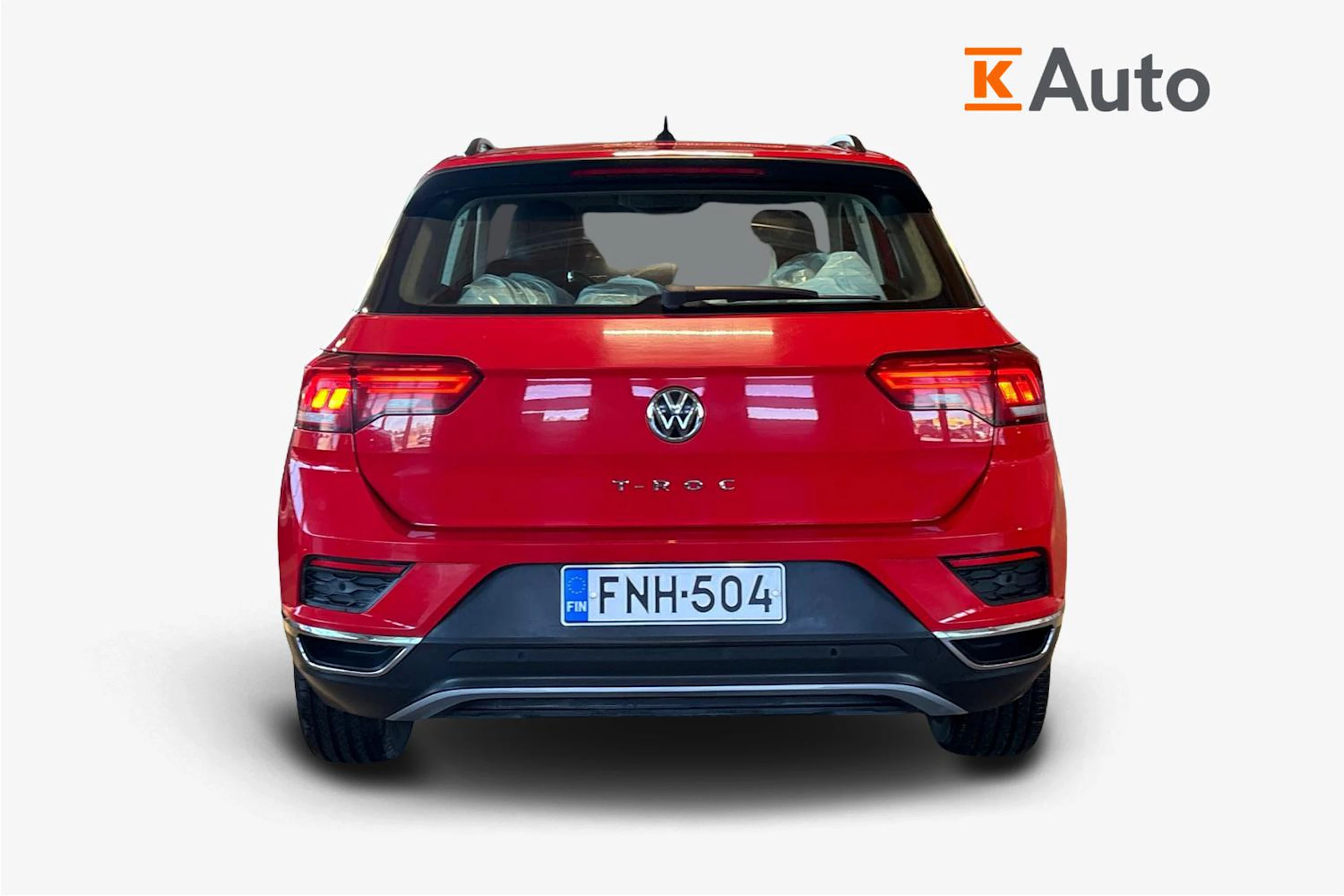 Punainen Volkswagen T-Roc 2018 kuva 3.