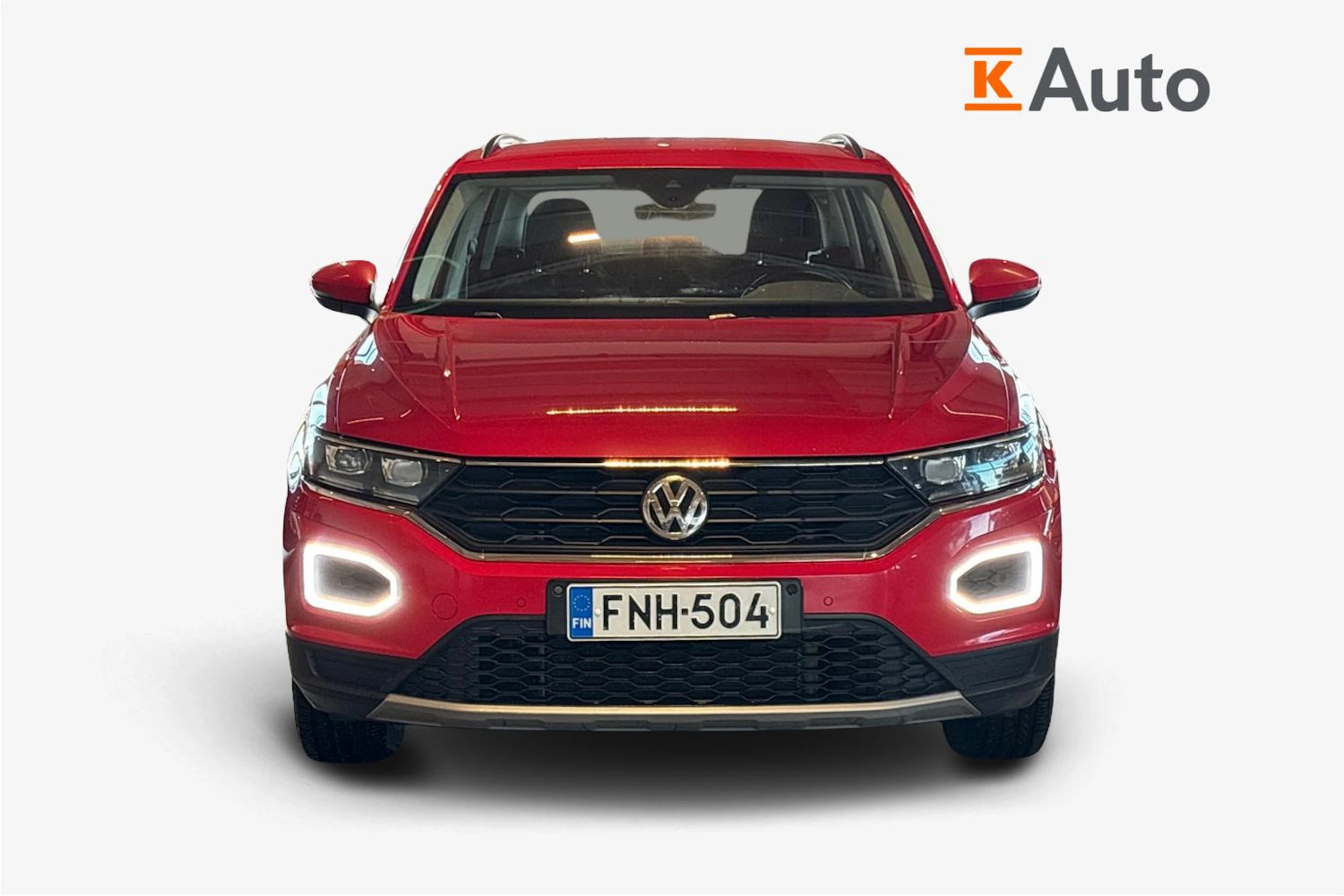 Punainen Volkswagen T-Roc 2018 kuva 4.