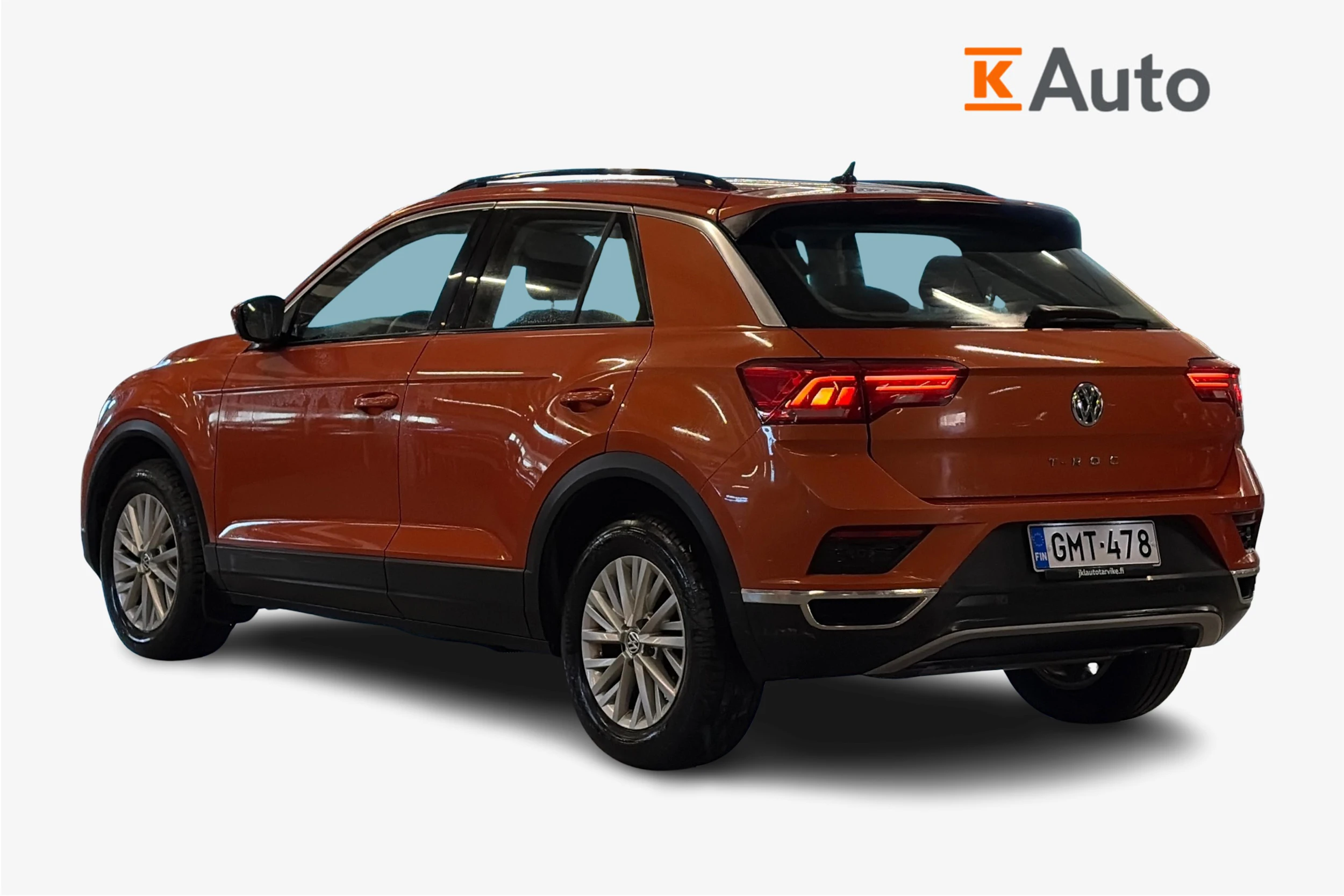 oranssi Volkswagen T-Roc 2018 kuva 2.