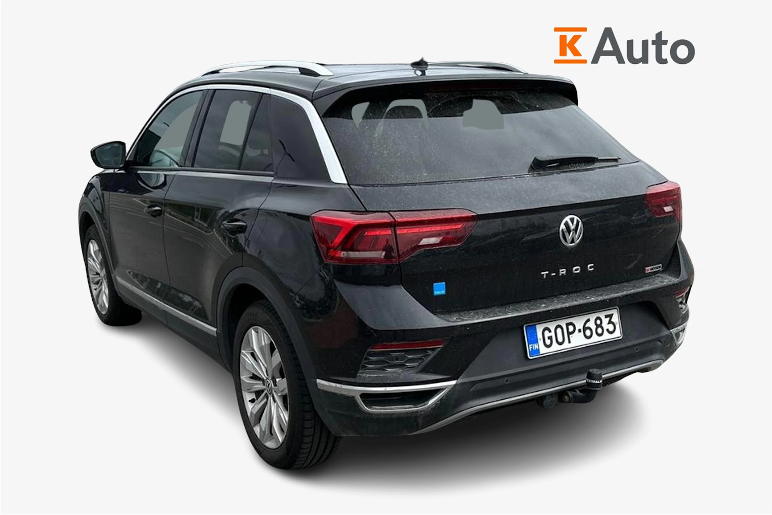 musta Volkswagen T-Roc 2018 kuva 2.