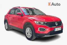 punainen Volkswagen T-Roc 2018 kuva 1.