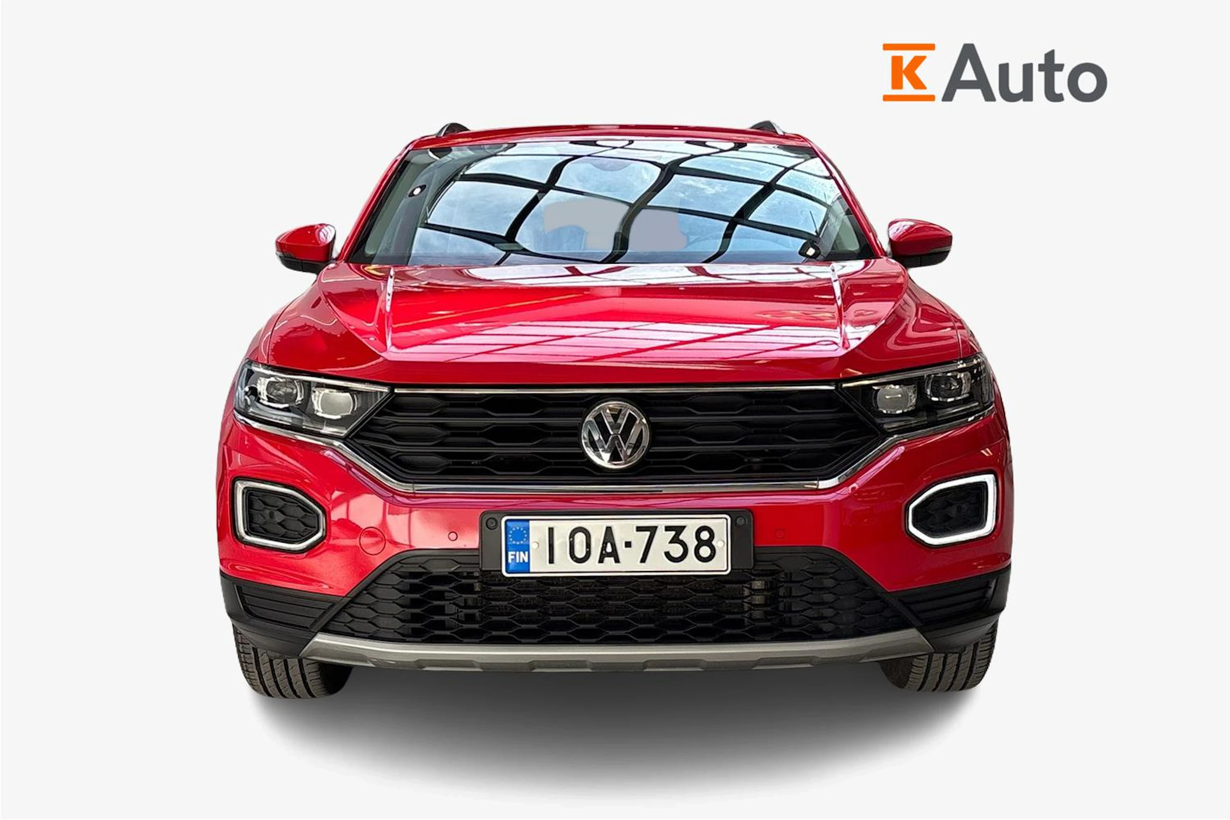 punainen Volkswagen T-Roc 2018 kuva 5.
