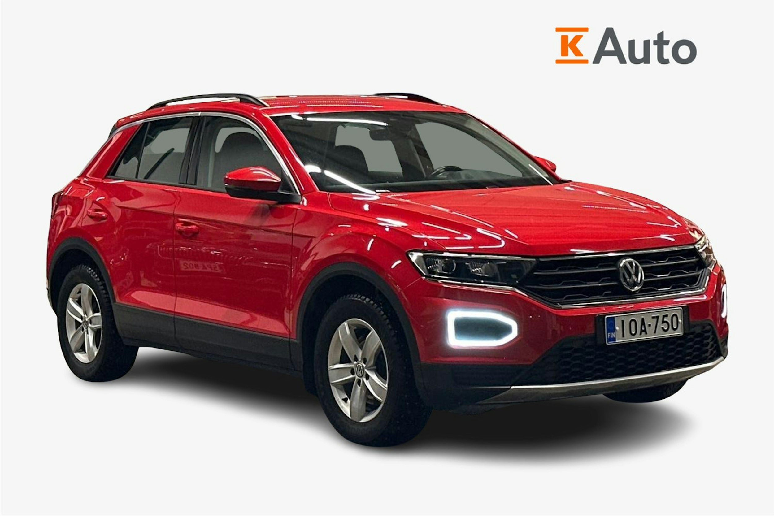 punainen Volkswagen T-Roc 2018 kuva 1.