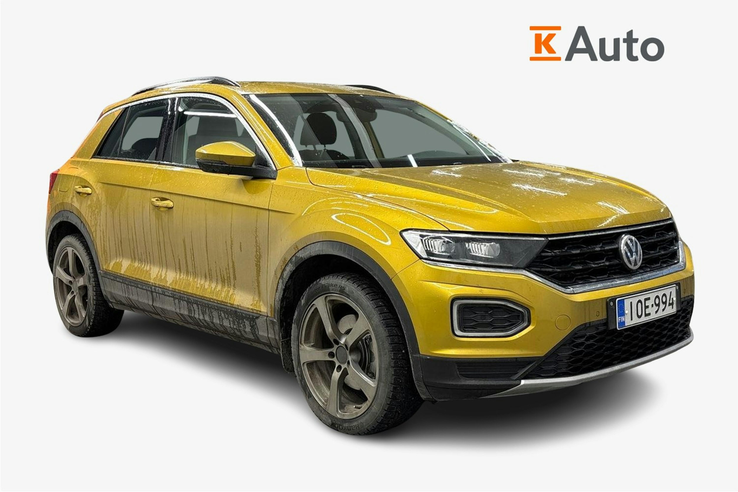 keltainen Volkswagen T-Roc 2018 kuva 1.
