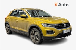 keltainen Volkswagen T-Roc 2018 kuva 1.