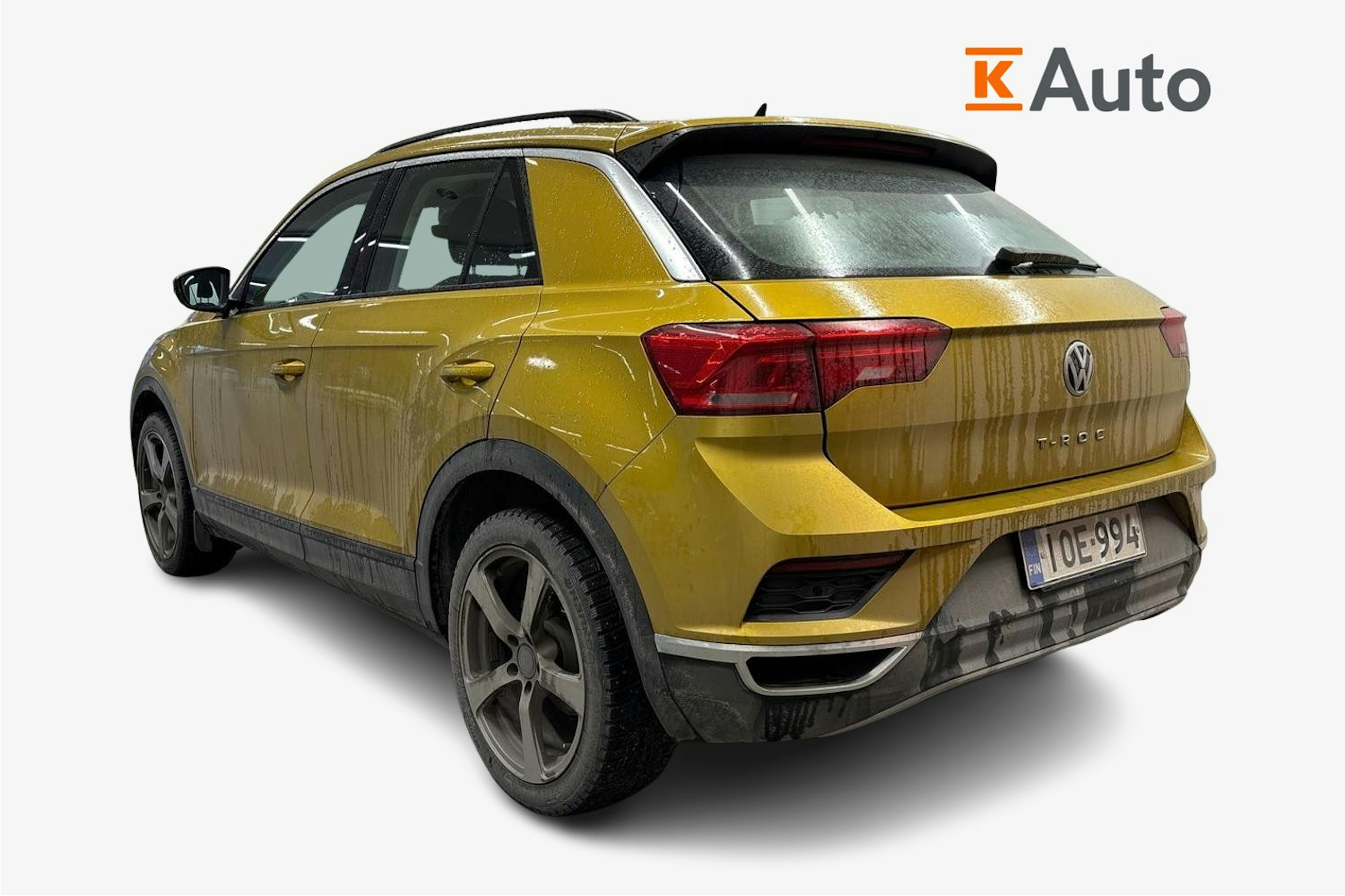keltainen Volkswagen T-Roc 2018 kuva 2.