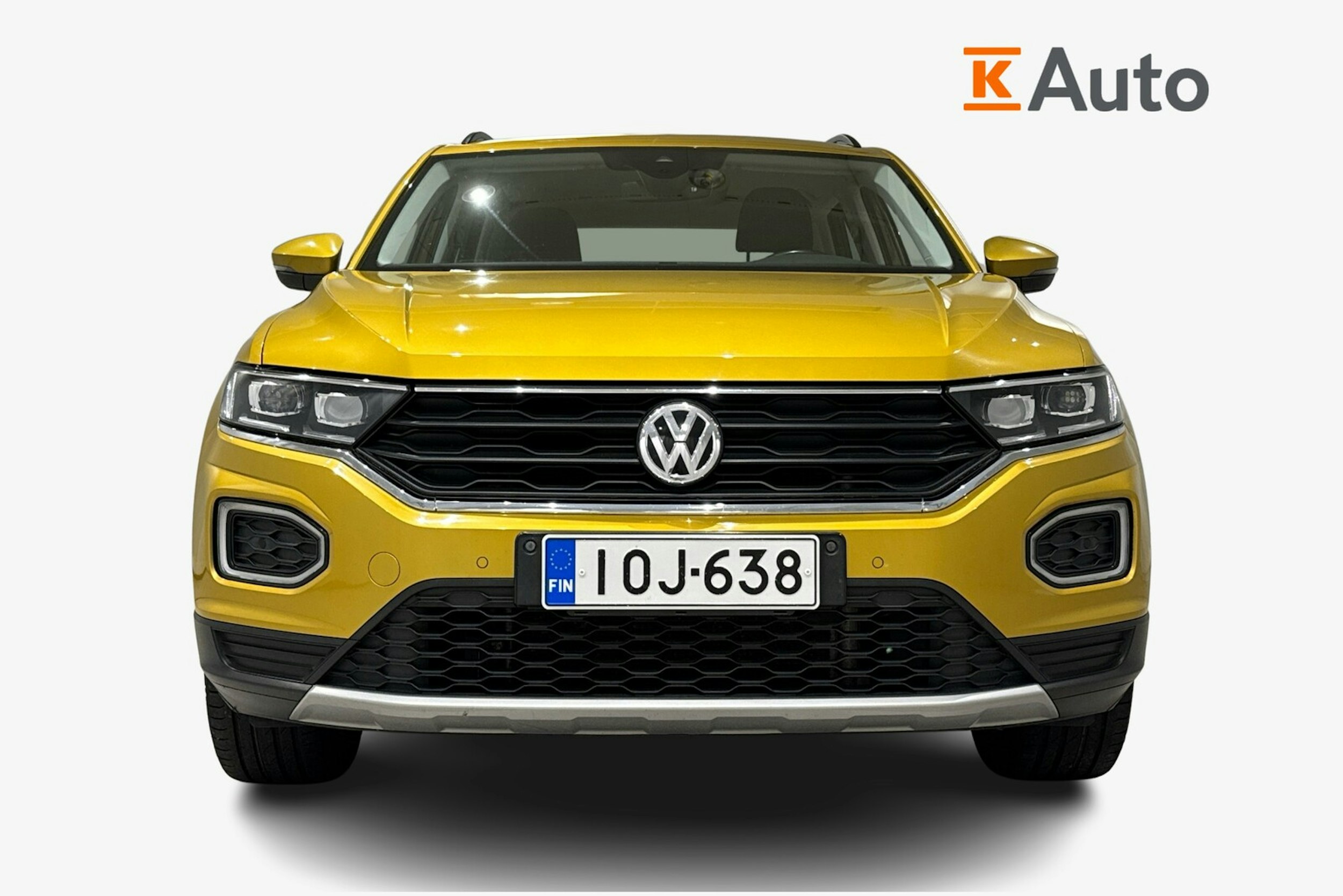 met. keltainen Volkswagen T-Roc 2018 kuva 4.