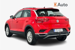punainen Volkswagen T-Roc 2018 kuva 2.