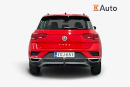 punainen Volkswagen T-Roc 2018 kuva 3.