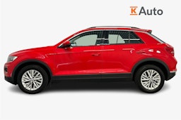 punainen Volkswagen T-Roc 2018 kuva 6.